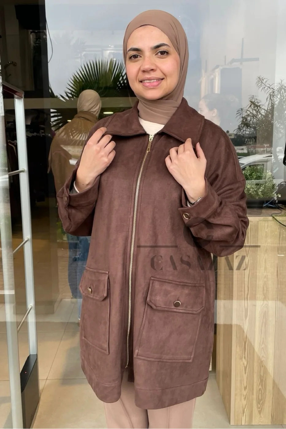 Veste Daim ZiP | CasaZaz