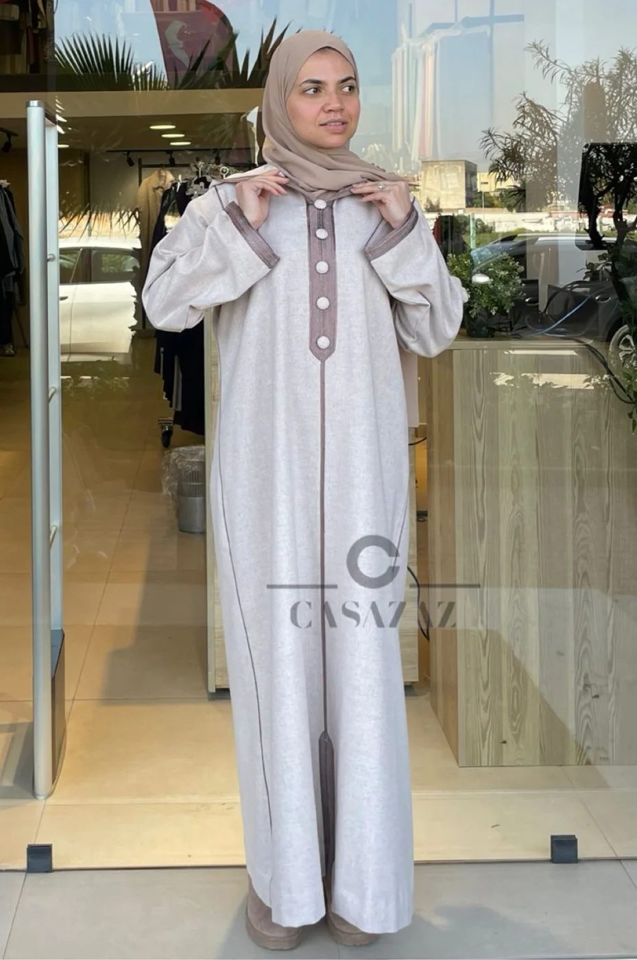 Djellaba flanel Sfifa | CasaZaz
