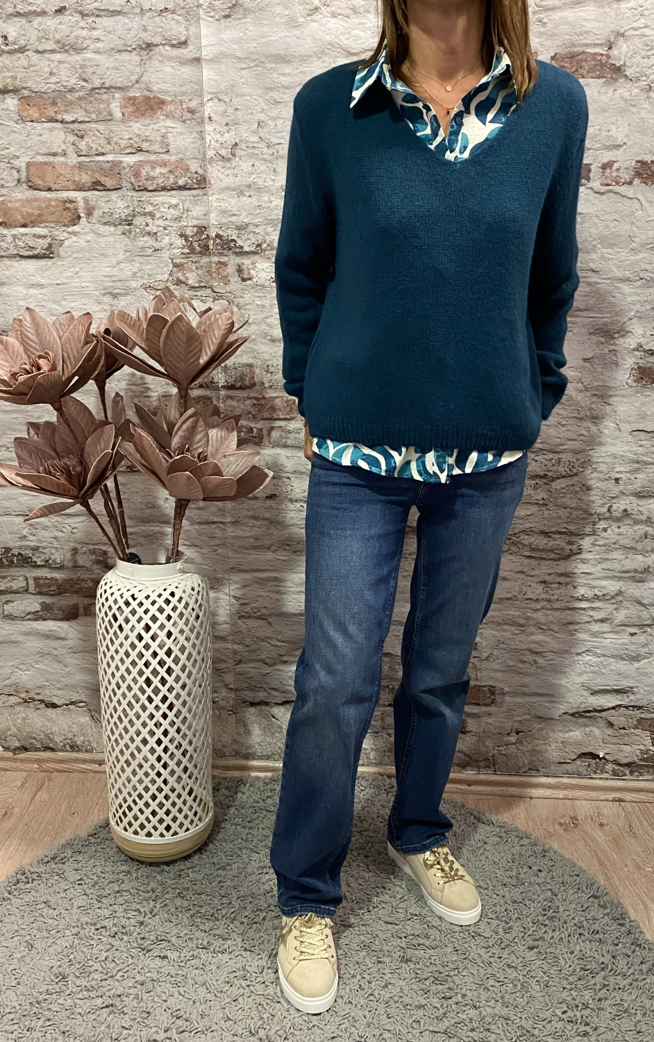 Pull baby alpaga bleu/terracotta/bordeaux  | Jus de coco 