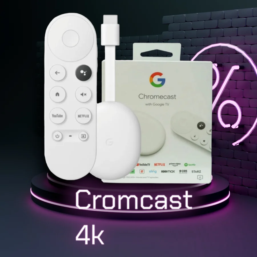 Cromcast 4k google tv | romerovariedades 