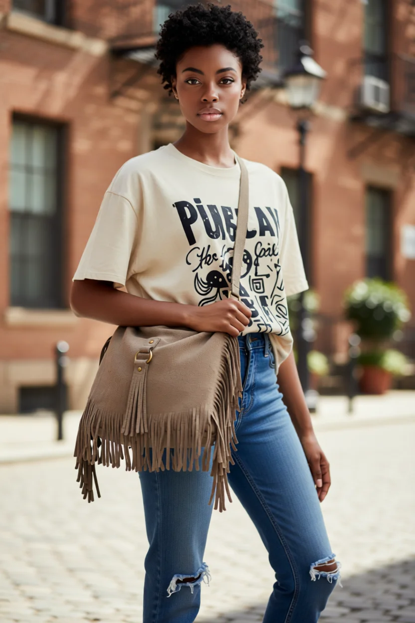 Borsa con Frange | Bellissima Store