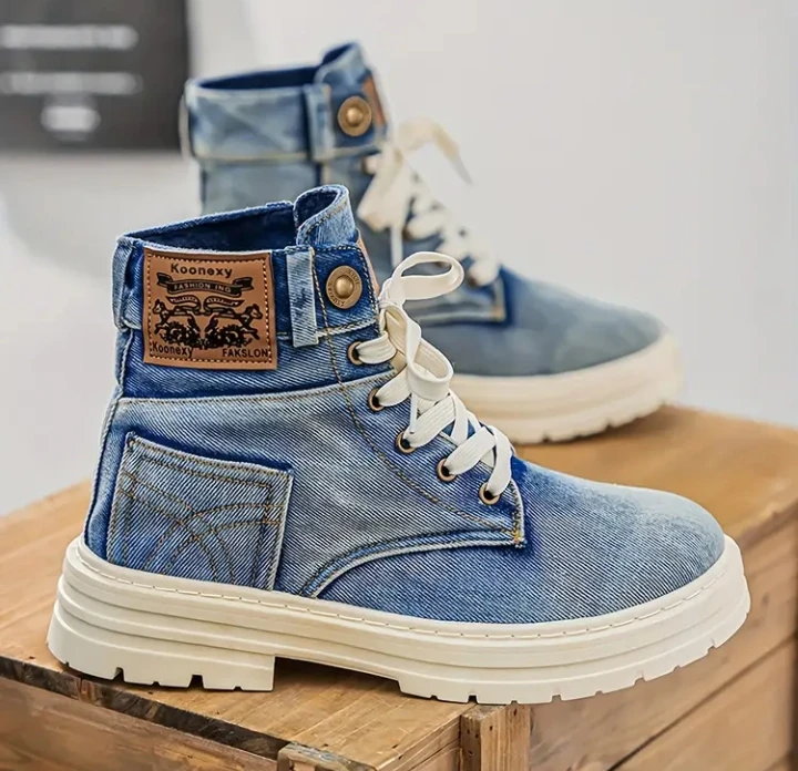 Zapato tipo bota para vestir con pantalónes Jins  | Merlyn Store