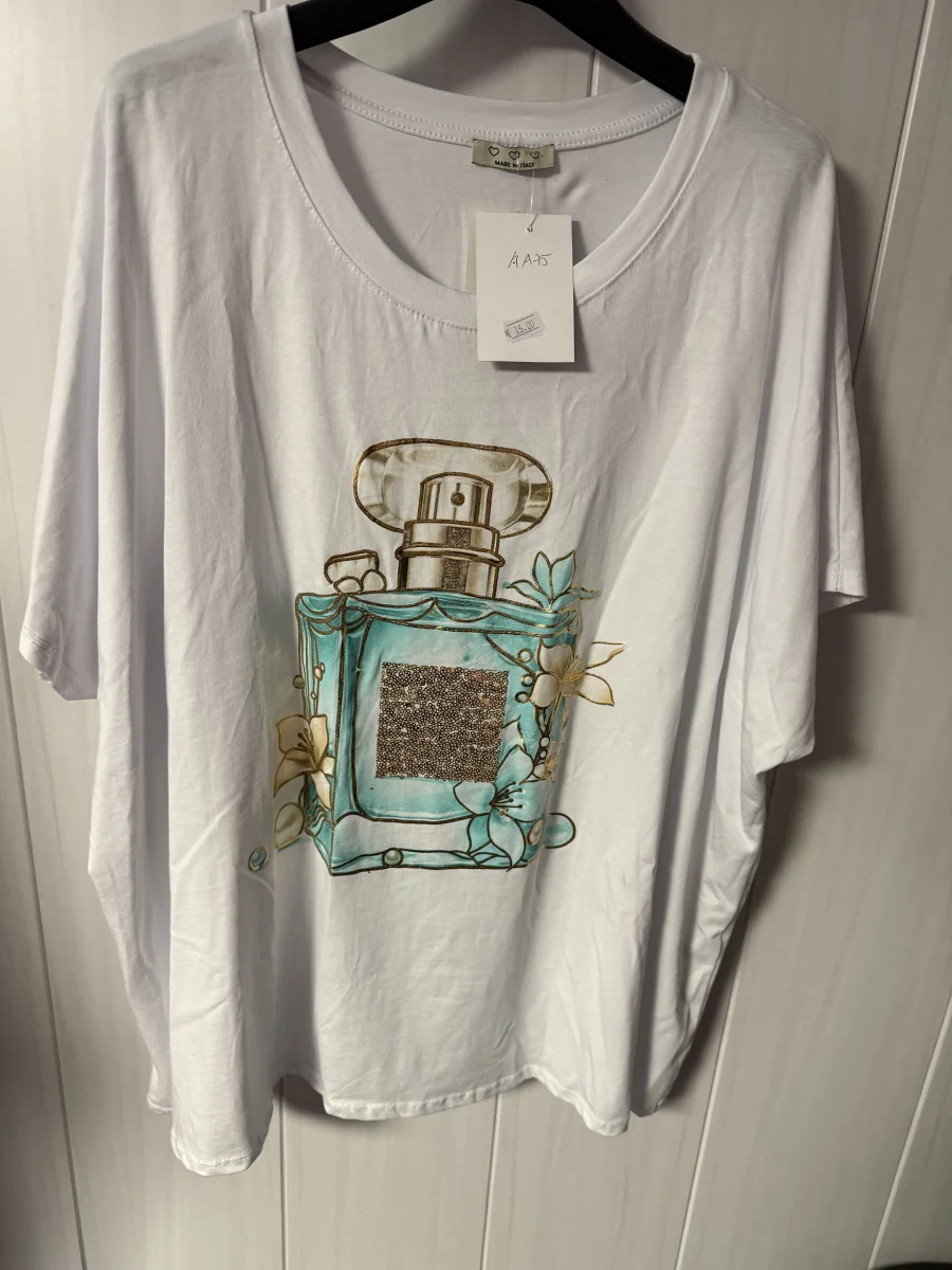 Shirt Parfümflasche AA75 | LL-Fashion