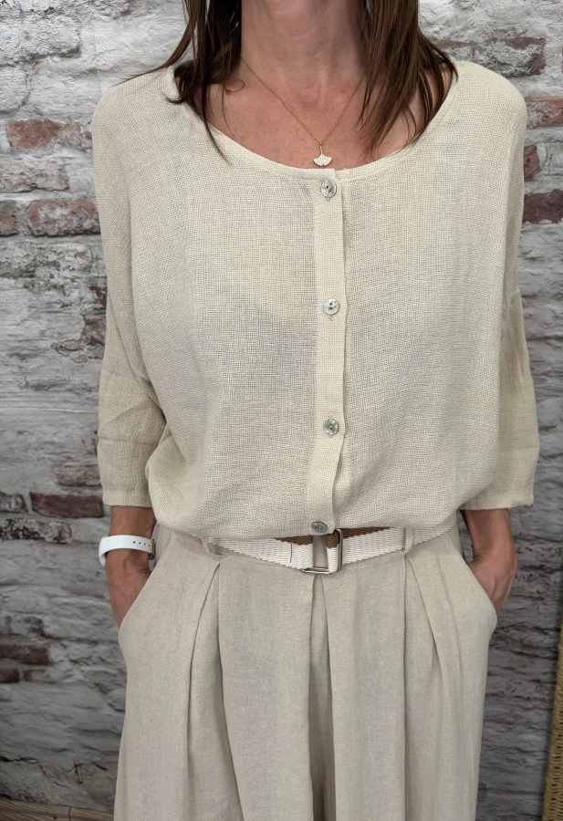 Chemise lin coton | Jus de coco 