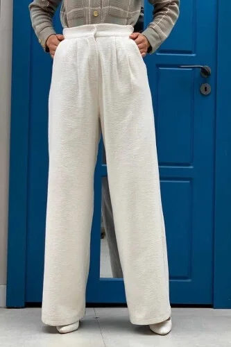 Pantalon large en cachemire  | CasaZaz