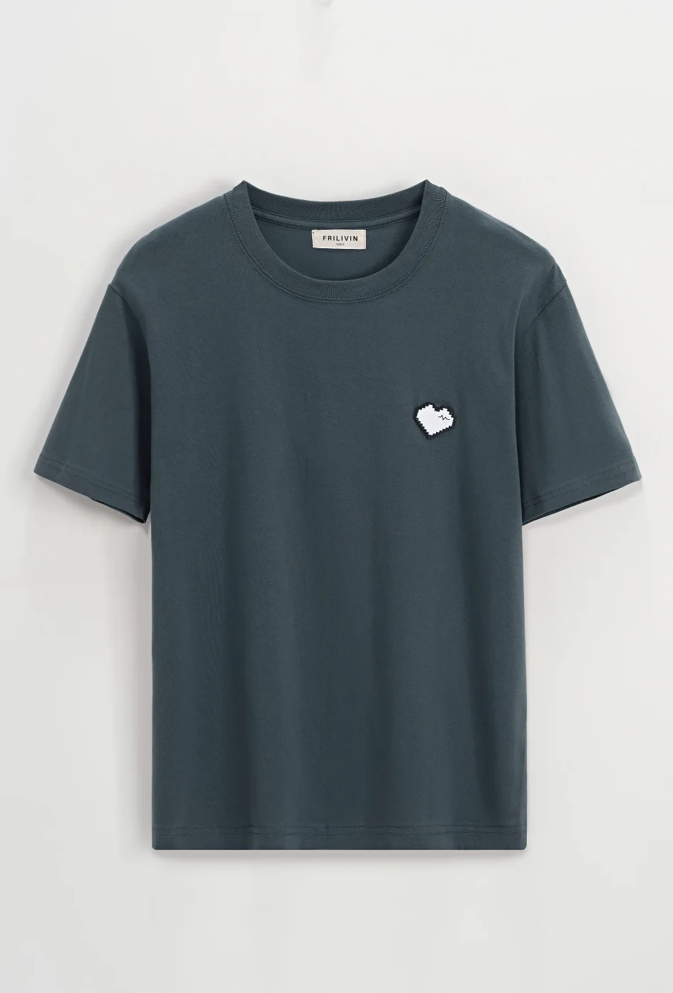 T-SHIRT IMPRIMÉ COEUR | STYLISH PARIS