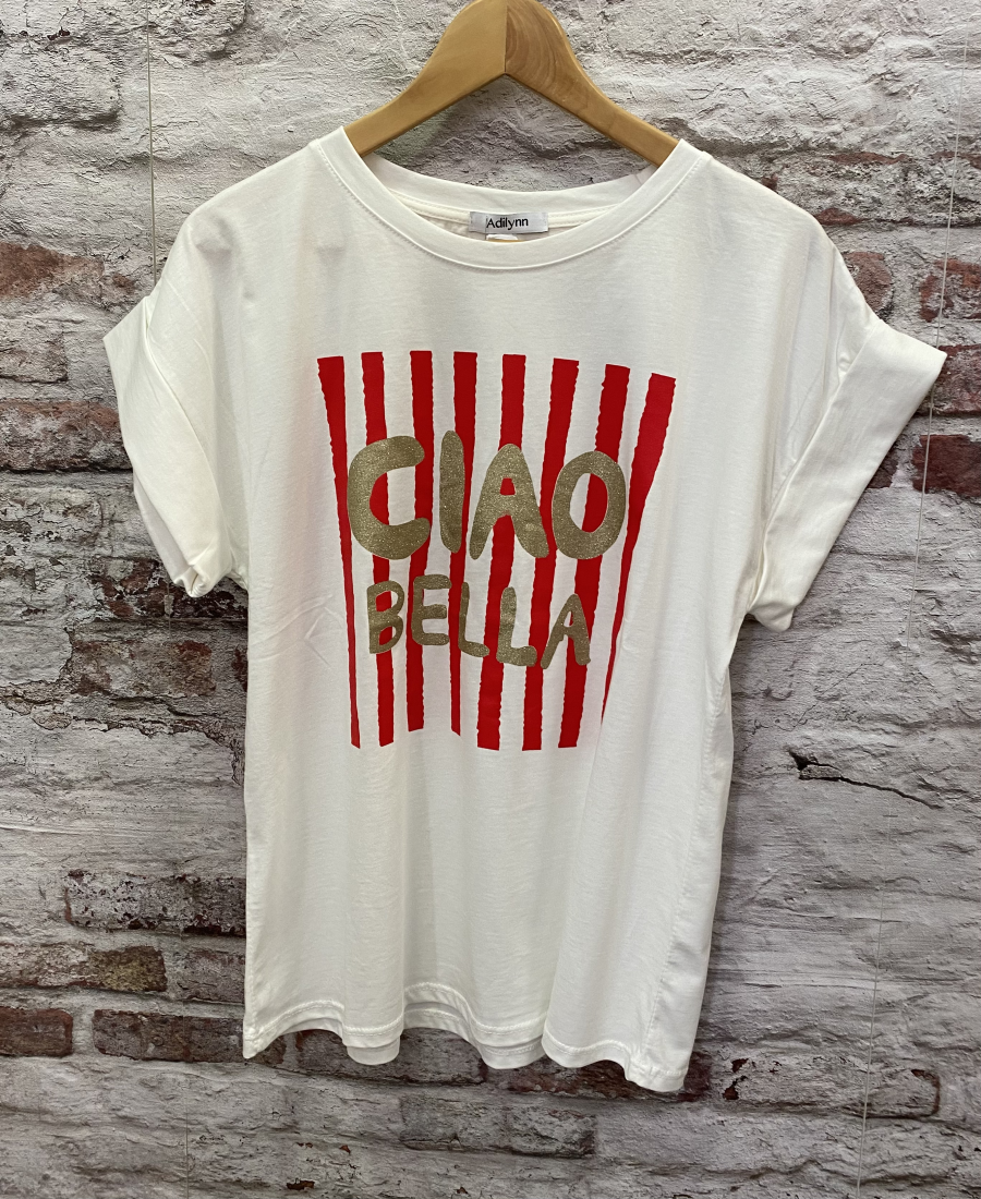 Tee shirt ciao | Jus de coco