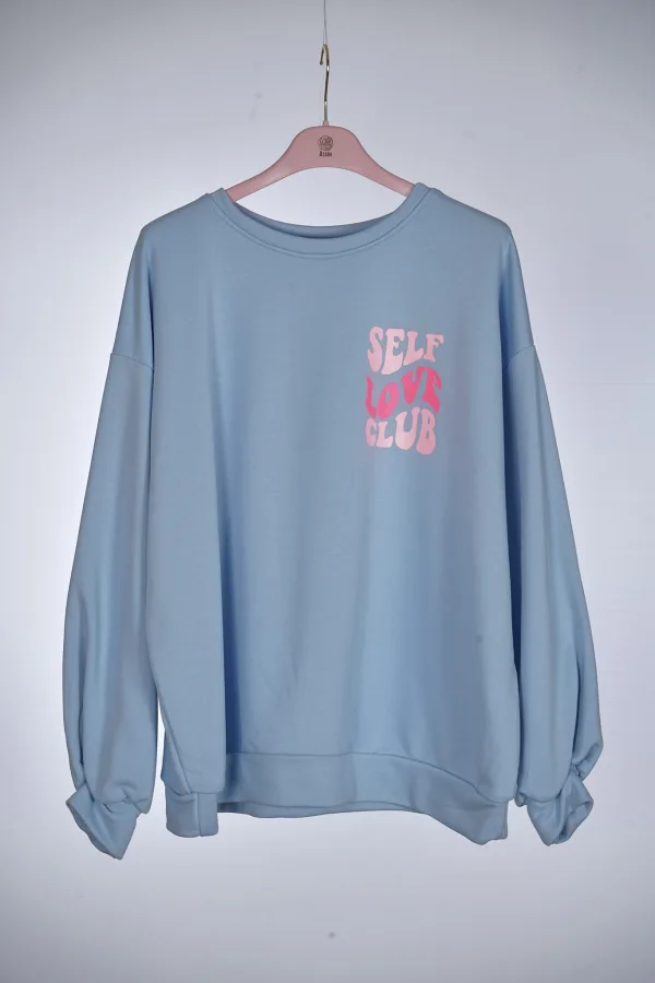 Sudadera SELF LOVE | COBRE