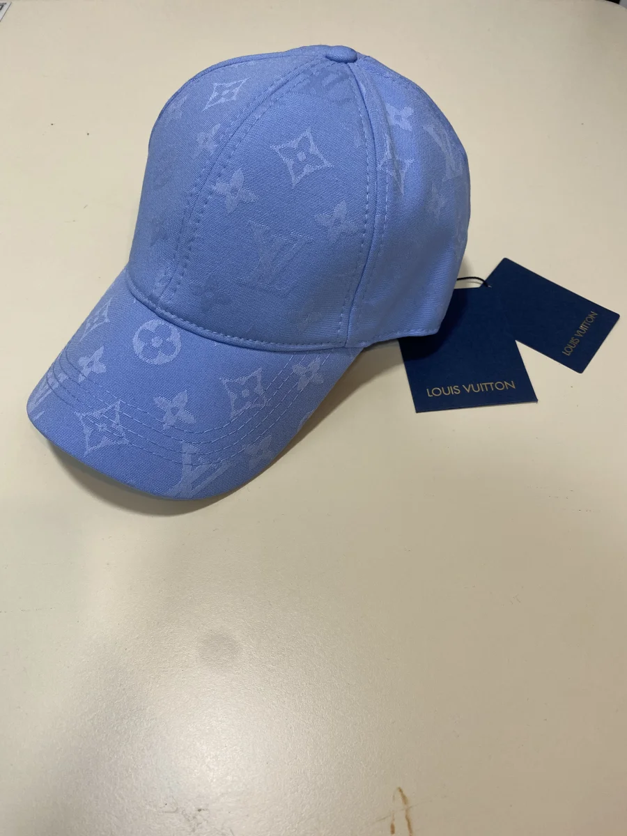 Louis Vuitton Cap Blue  | MASSIMOLUXURYOUTLET