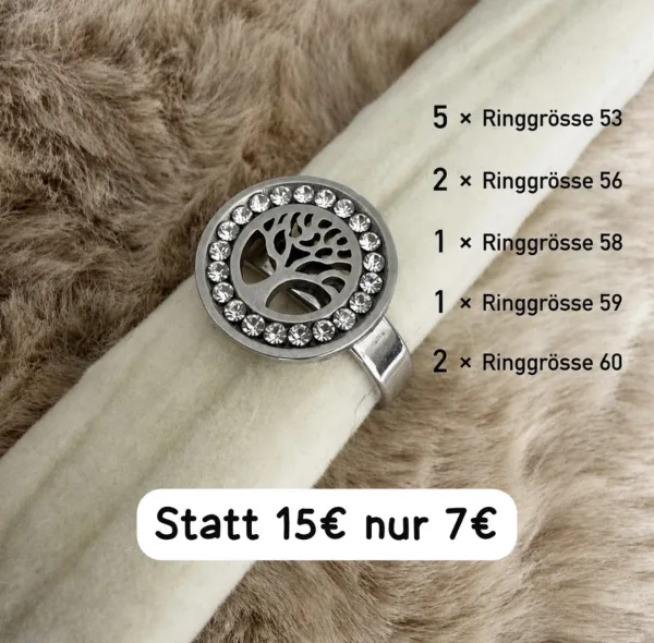 Ring Lebensbaum silber | LL-Fashion