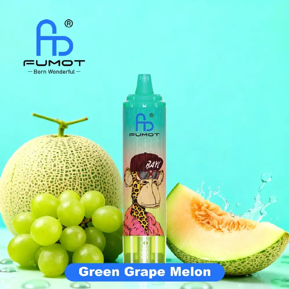 15000 Green grape melone Tornado Fumot | Eq vape
