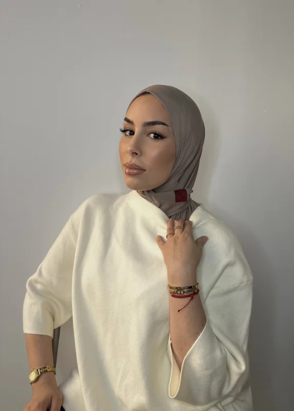 Hijab WM instantaneo Taupe | WASIRA