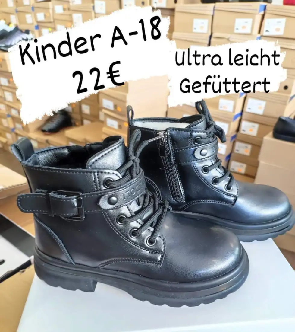 Boots warm gefüttert Kind A-18 | Lieblings Schuhe 