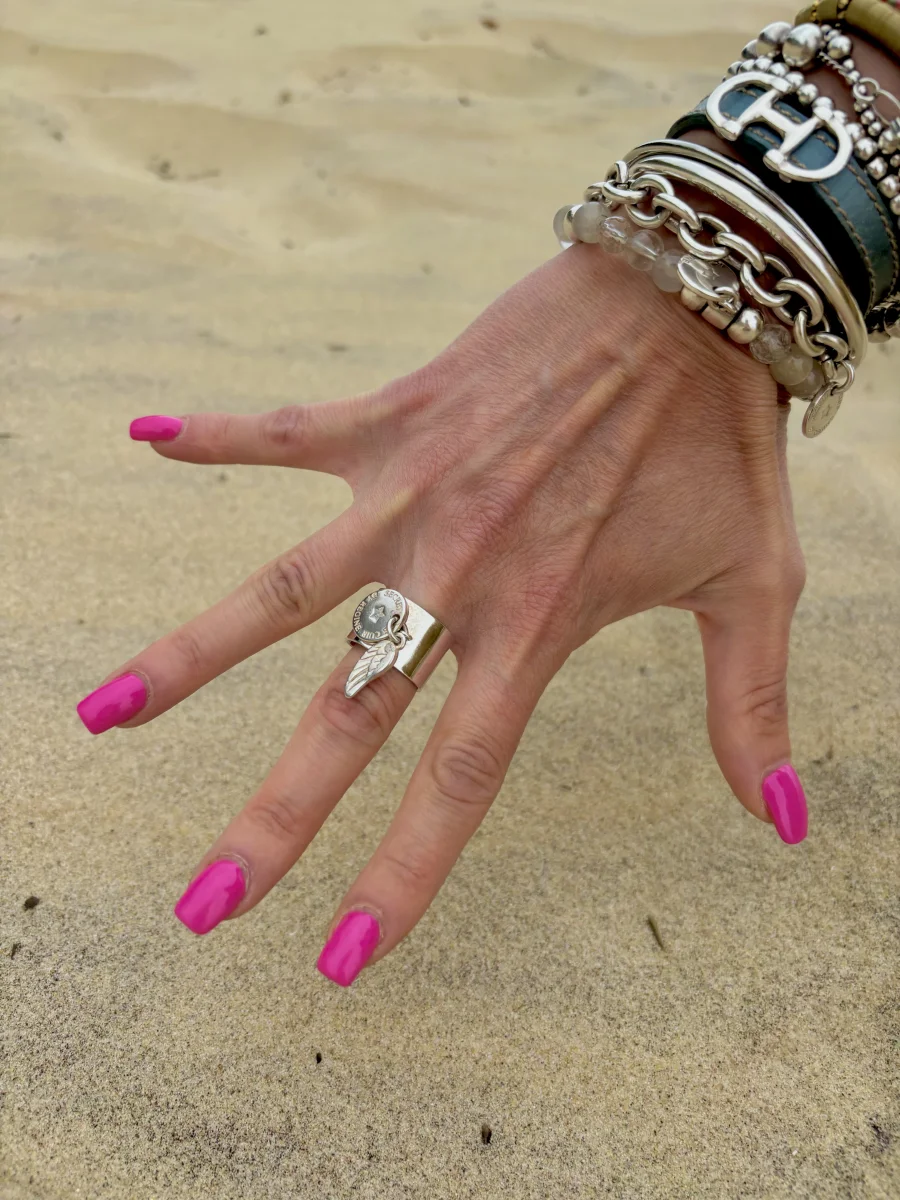 Bague ailes  | Les Bohémiennes Biganos