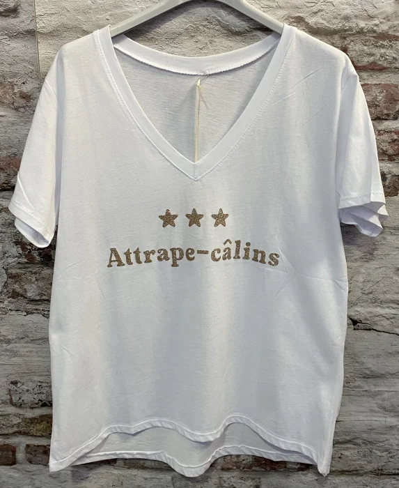 Tshirt attrape calin | Jus de coco 