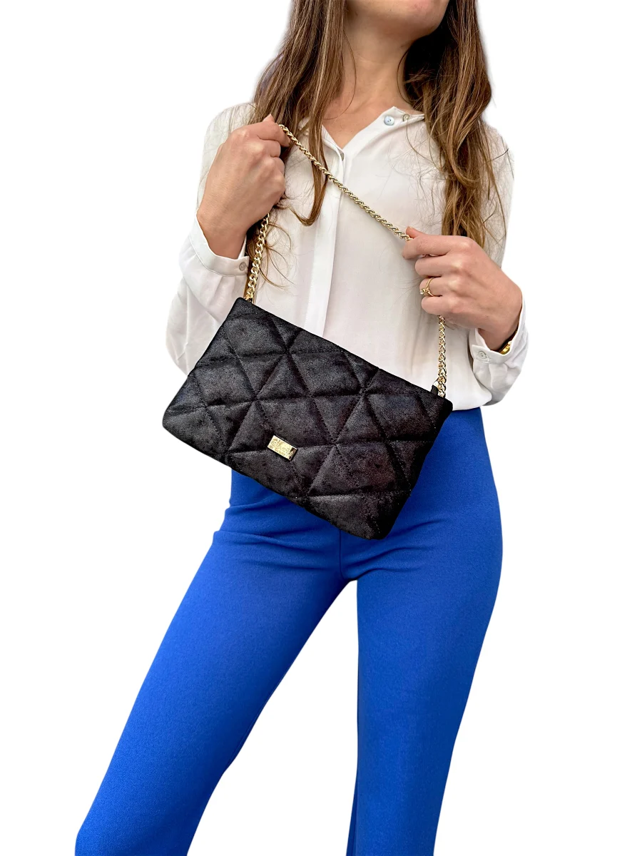 Zaza Velour Noir  | Sac'ré