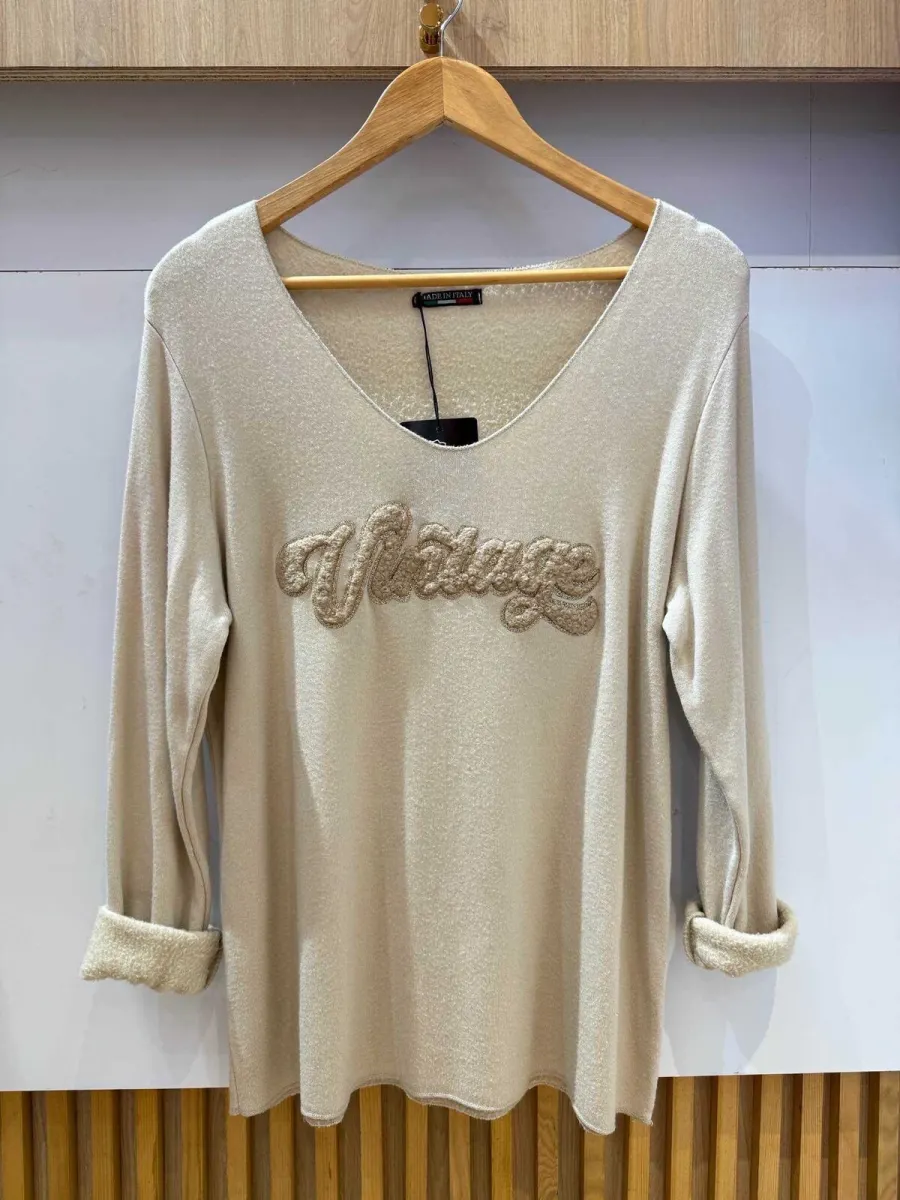 Pull vintage  | Nuances by maison Lanoo 
