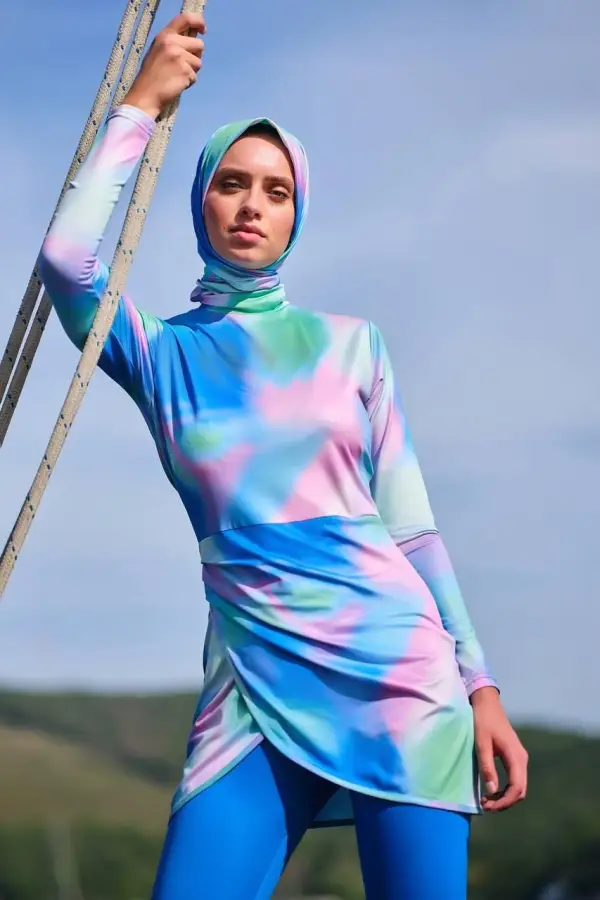 Burkini yakamoz imprimé | CasaZaz