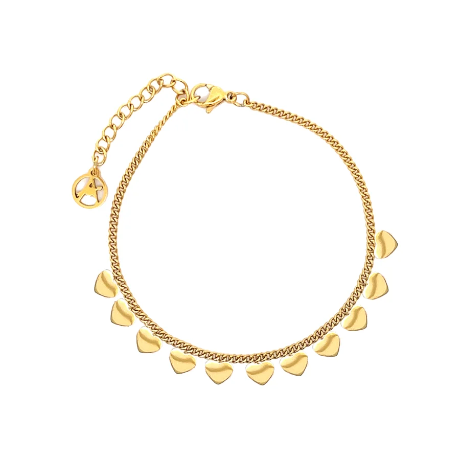 Bracciale Cuoricini | Aphilia Gioielli