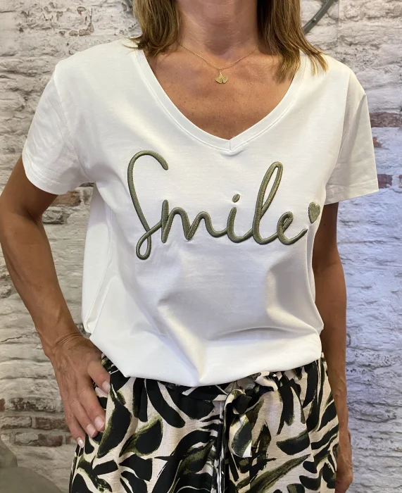 Tee-shirt smile  | Jus de coco 