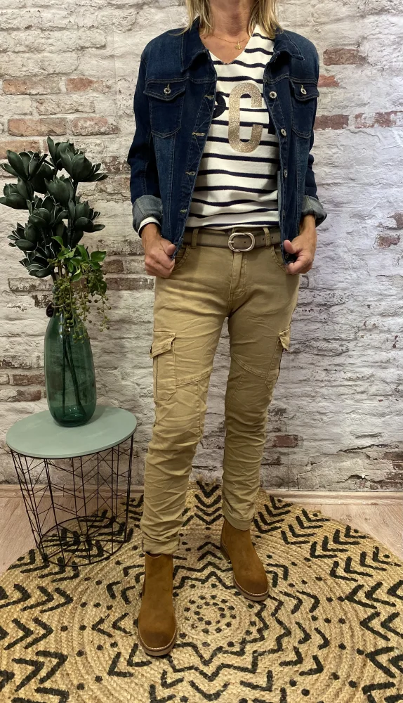 Veste en jean  | Jus de coco 