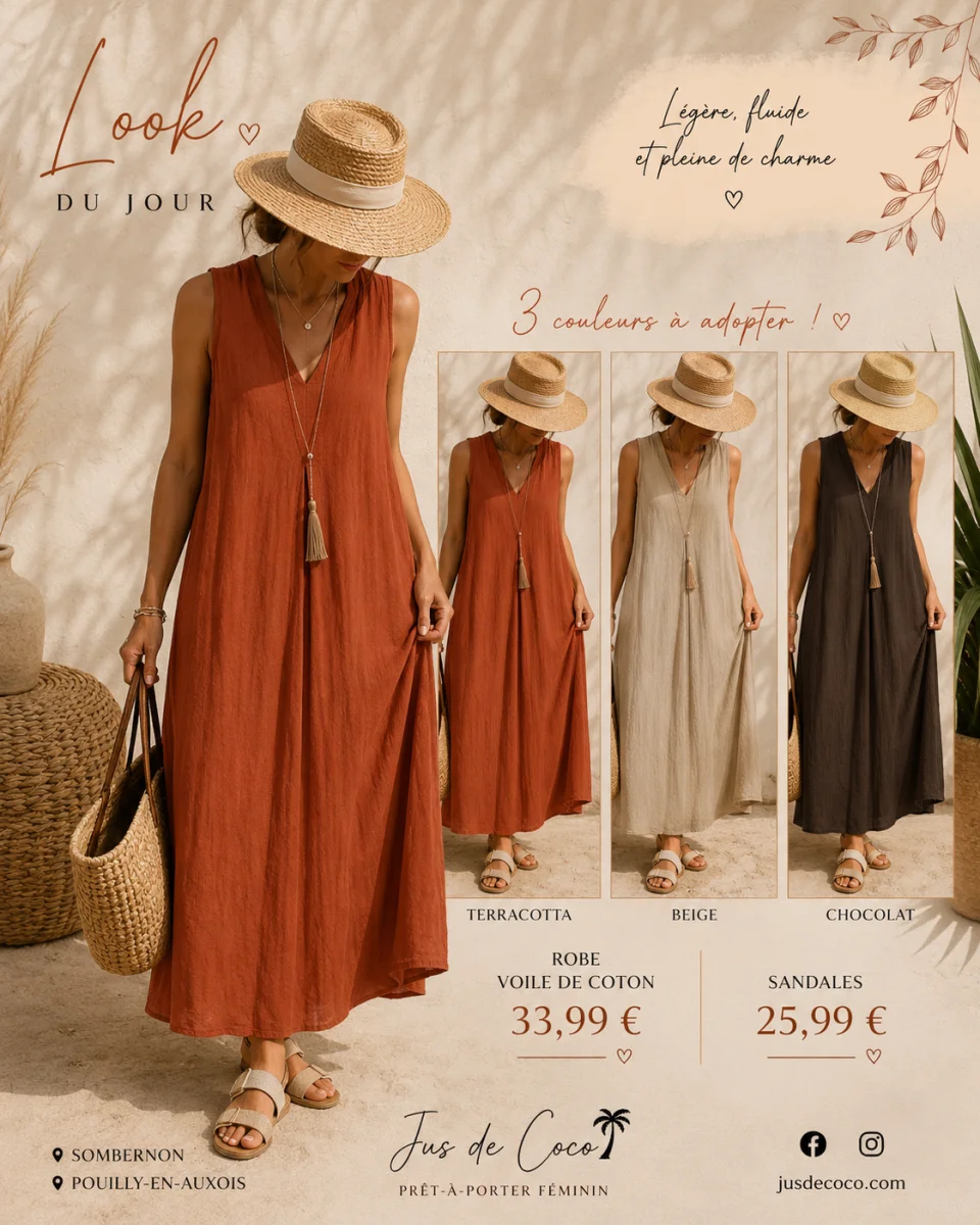 Robe | Jus de coco