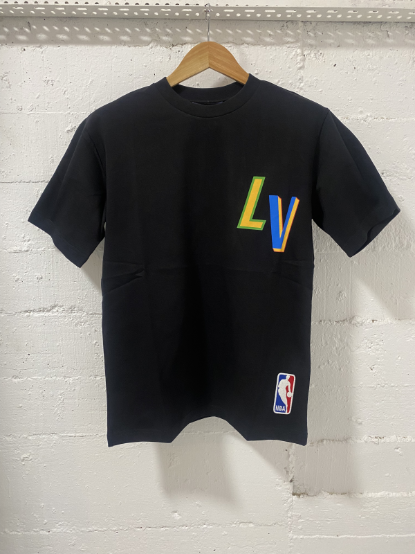 Louis Vuitton T-Shirt NBA Black | MASSIMOLUXURYOUTLET