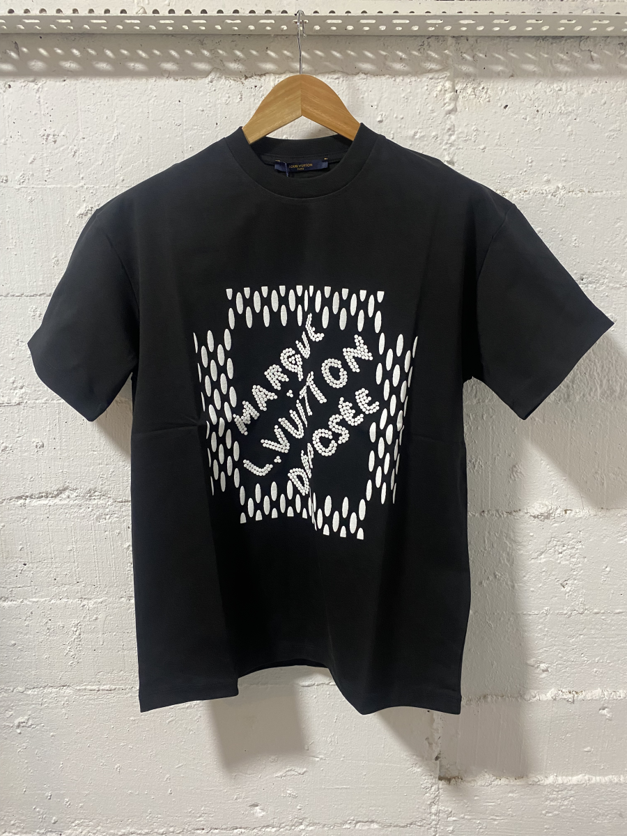 Louis Vuitton T-Shirt Signatur Black | MASSIMOLUXURYOUTLET
