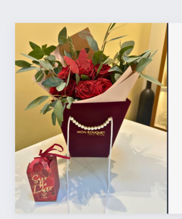 SAC DE VELOURS | Mon Bouquet