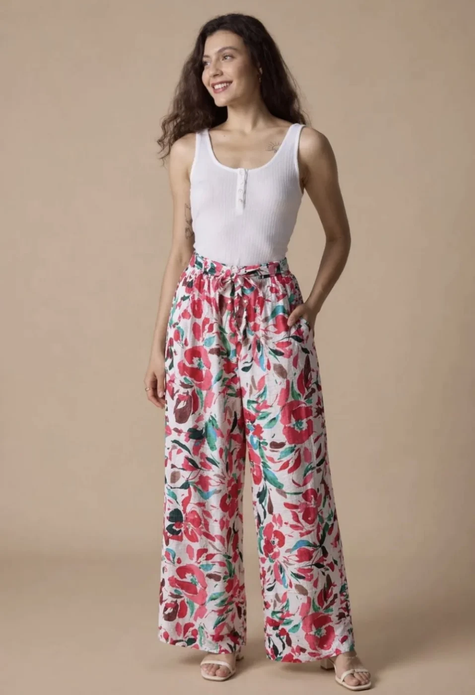 Pantalon fluide | Jus de coco 