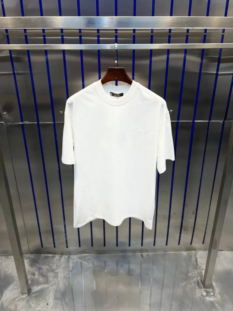 Loro Piana T-Shirt White/White | MASSIMOLUXURYOUTLET