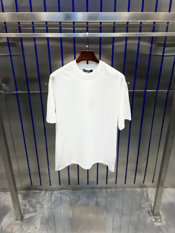 Loro Piana T-Shirt White/White | MASSIMOLUXURYOUTLET