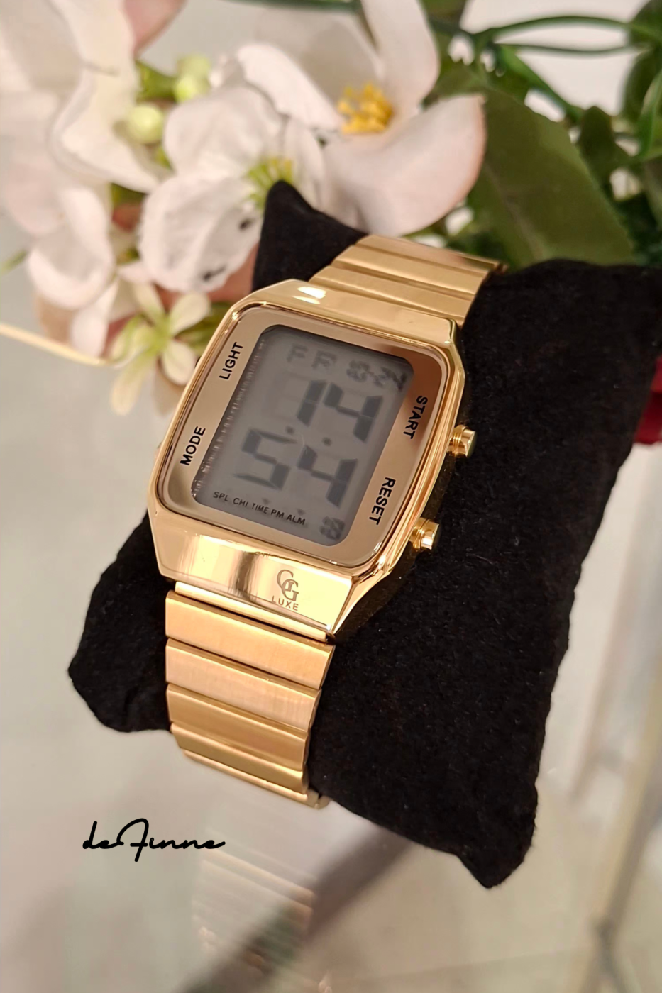 Relógio digital Gold Metal Edition GG Lux | Definne