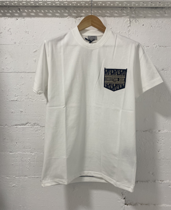 Christian Dior T-Shirt White  | MASSIMOLUXURYOUTLET