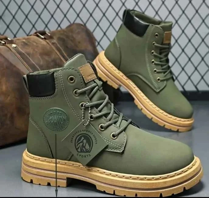 Set de zapatos tipo botas mas correas para caballeros  | Merlyn Store
