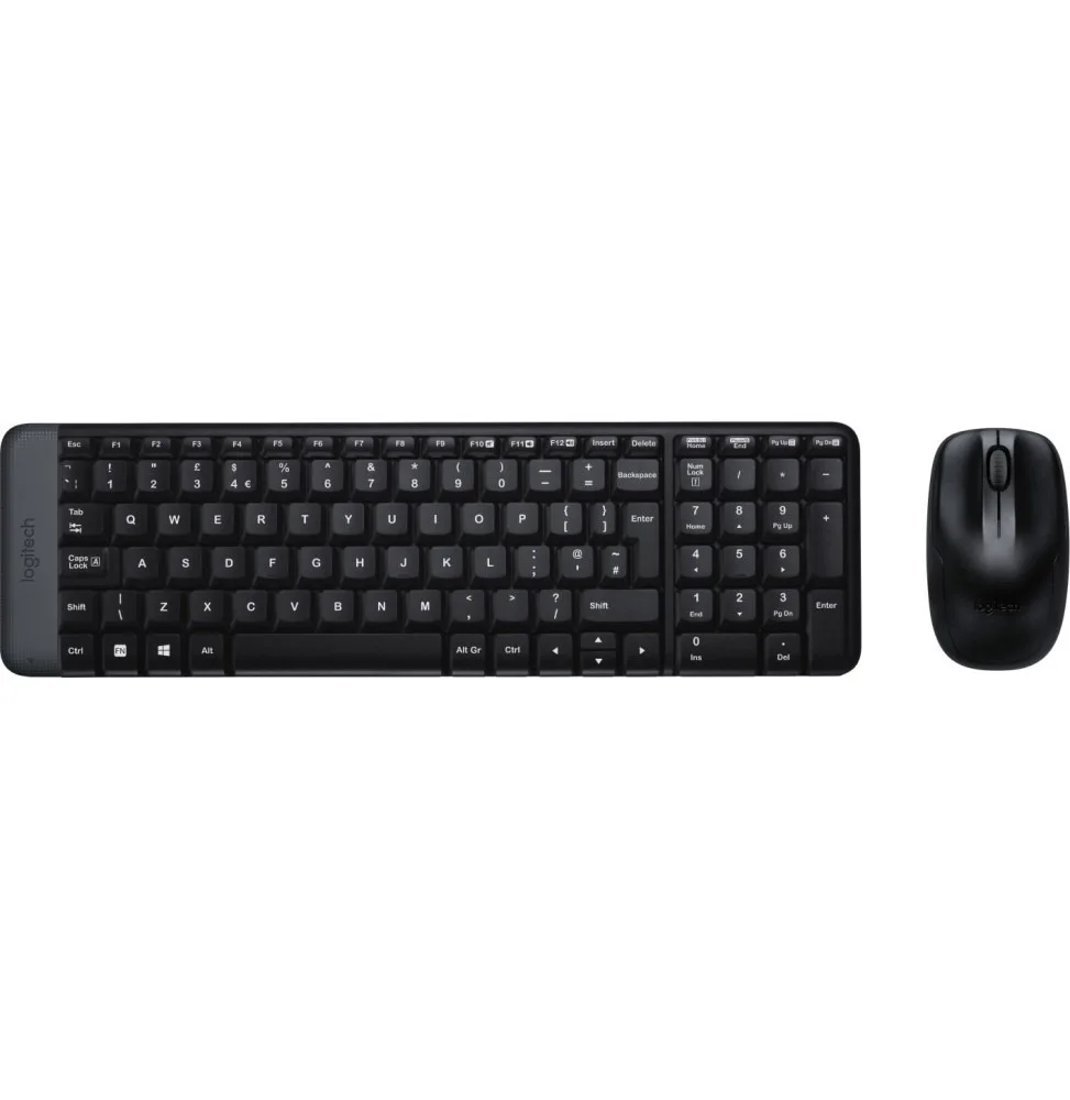 Clavier et souris sans fil Logitech MK220 - AZERTY | Up To Connect