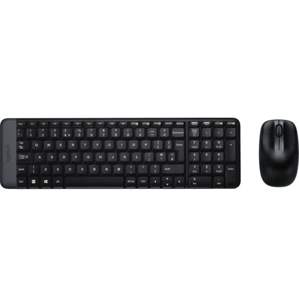 Clavier et souris sans fil Logitech MK220 - AZERTY | Up To Connect