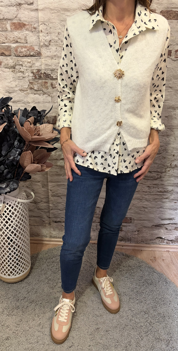 Gilet sans manches | Jus de coco 