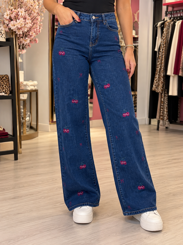 Pantalon cerise 🍒 | Boutique Manon création