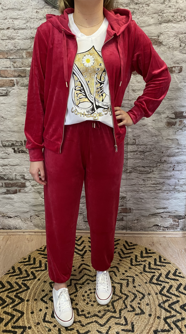 Pantalon jogging velour | Jus de coco 