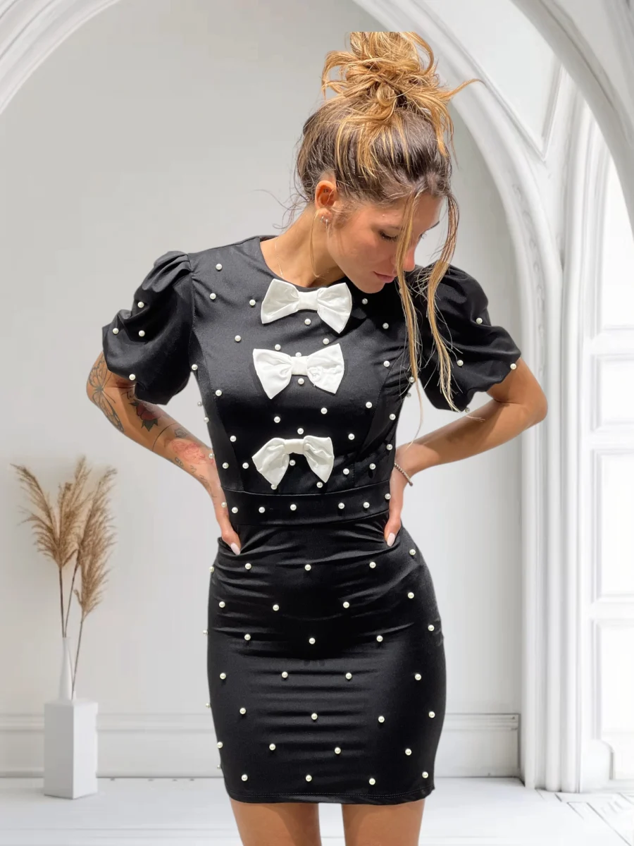 Vestito corto Perle  | ELIS MODA