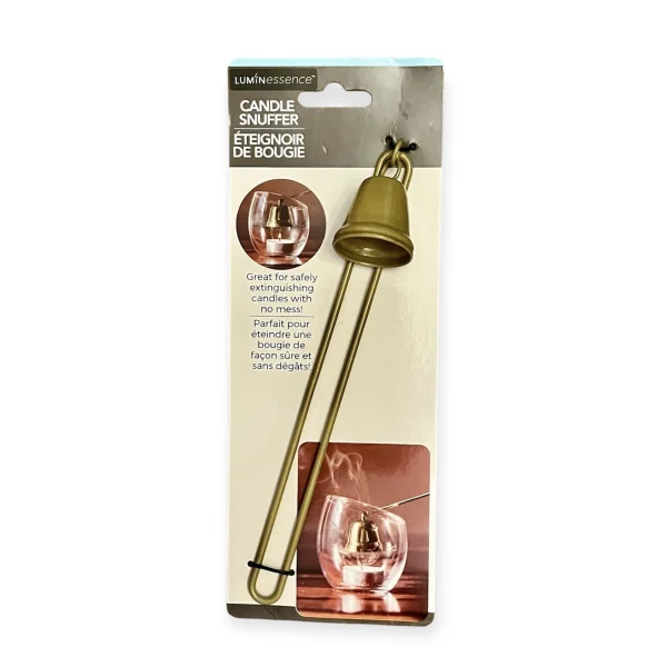 LUMiNessence - CANDLE SNUFFER (Gold)  | Home & Kitchen Delights