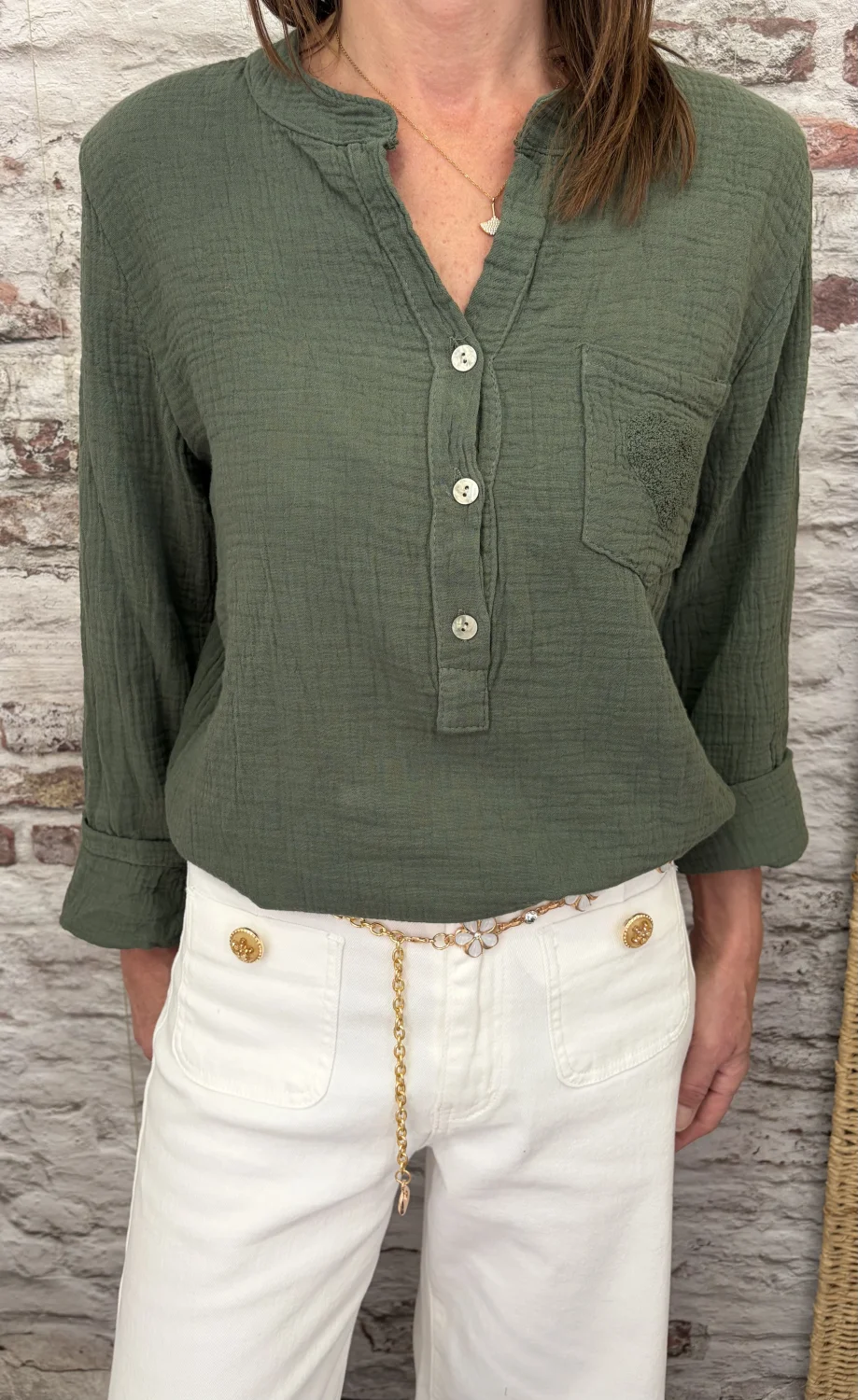 Chemise gaz | Jus de coco 