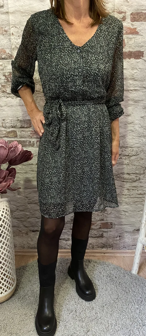 Robe leopard | Jus de coco 