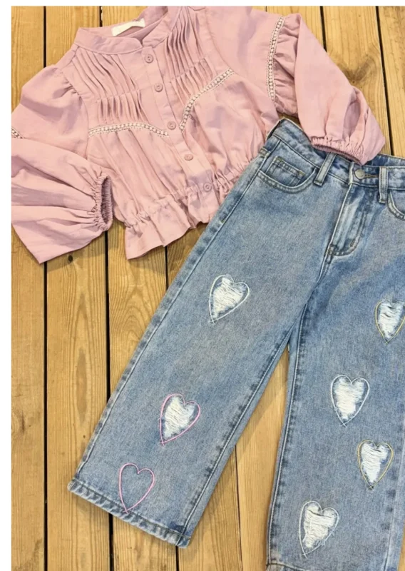 Jeans coeur  | Lena in Love 