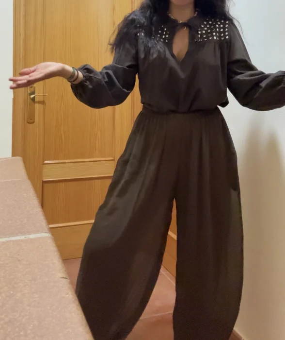 Pantalon Gasa Napoli | MAISON MARJU