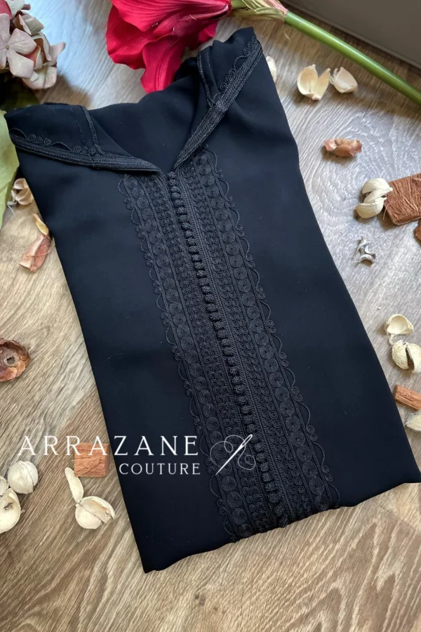 Djellaba Crêpe Debbana 4 Fils | CasaZaz