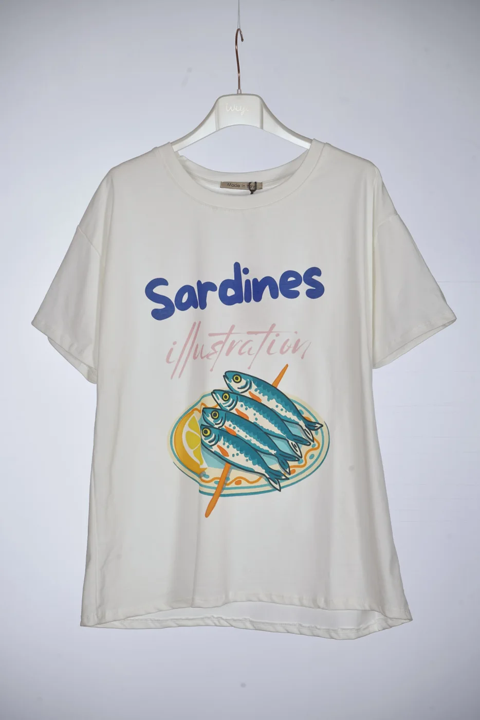 Camiseta SARDINES | COBRE