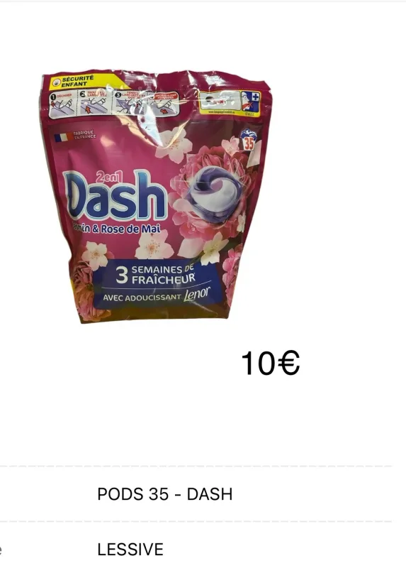 Dash 35 pods | fresh home