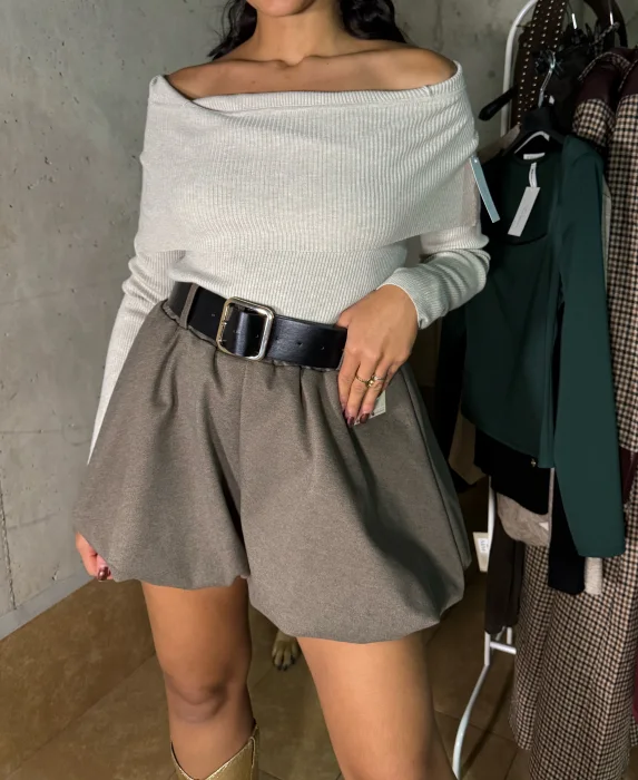 Falda pantalon globo | MAISON MARJU